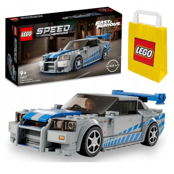 LEGO Speed Nissan Skyline Car Fast Furious 76917 Bil