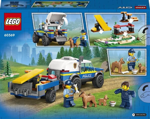 LEGO City politi politibil SUV med trailer 60369 bil