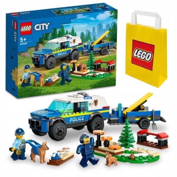 LEGO City politi politibil SUV med trailer 60369 bil
