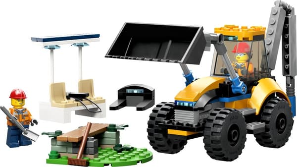 LEGO City 60385 Gravemaskine læssemaskine Bykonstruktion