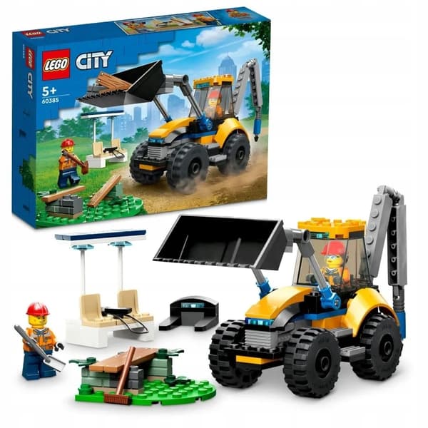 LEGO City 60385 Gravemaskine læssemaskine Bykonstruktion
