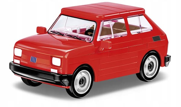 Polsk Blokke Cobi 24531 Bil Auto Fiat 126p el småbørn