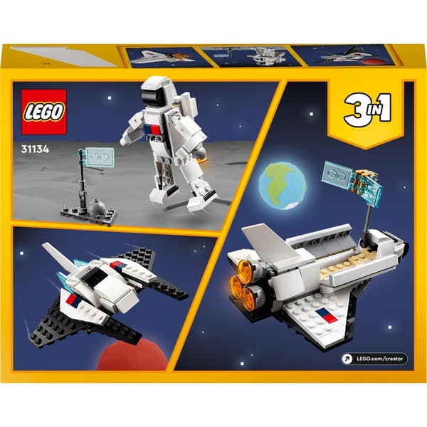 LEGO Creator Space Shuttle Astronaut 3i1 31134