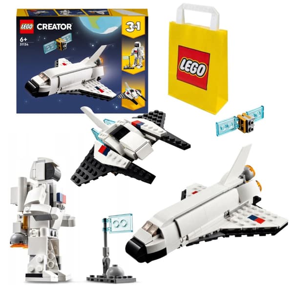 LEGO Creator Space Shuttle Astronaut 3i1 31134