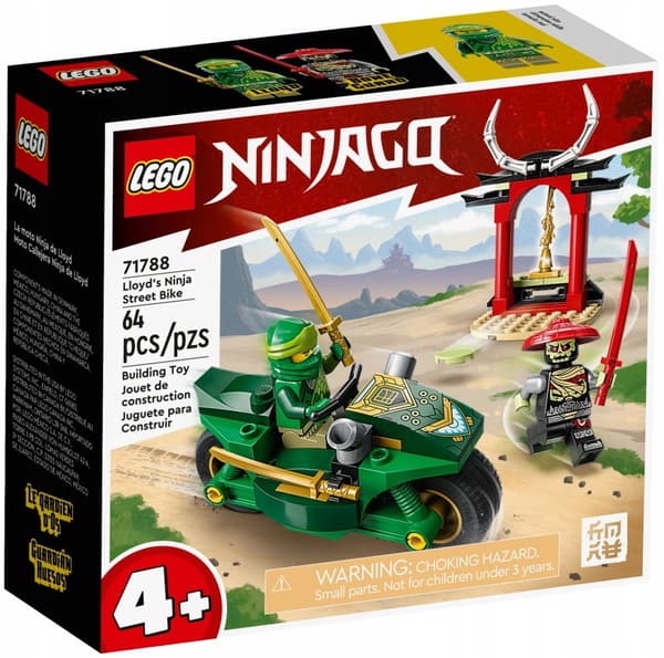 LEGO NINJAGO 71788 Lloyd's motorcykel motorcykel 2 figurer