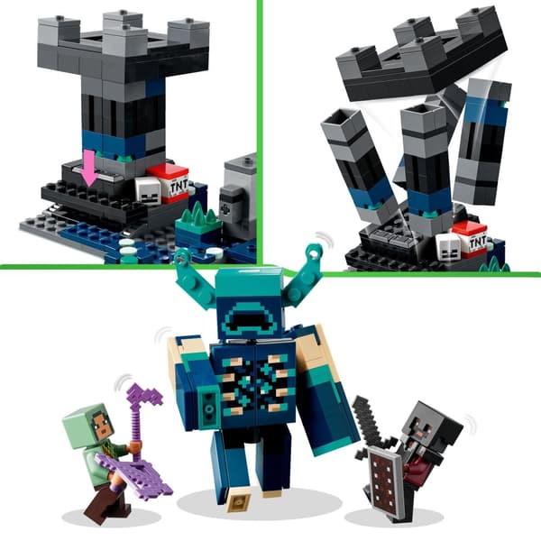 LEGO Minecraft 21246 DARK DEPTH BATTLE City