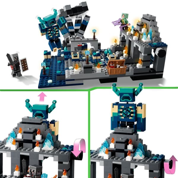 LEGO Minecraft 21246 DARK DEPTH BATTLE City