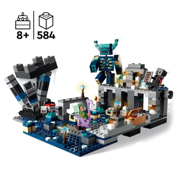 LEGO Minecraft 21246 DARK DEPTH BATTLE City