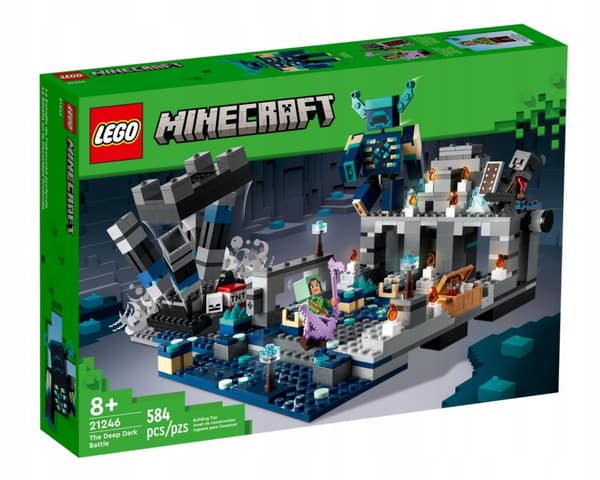 LEGO Minecraft 21246 DARK DEPTH BATTLE City