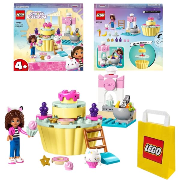 LEGO Gabi's Cat House -kakun leivonta 10785 4+