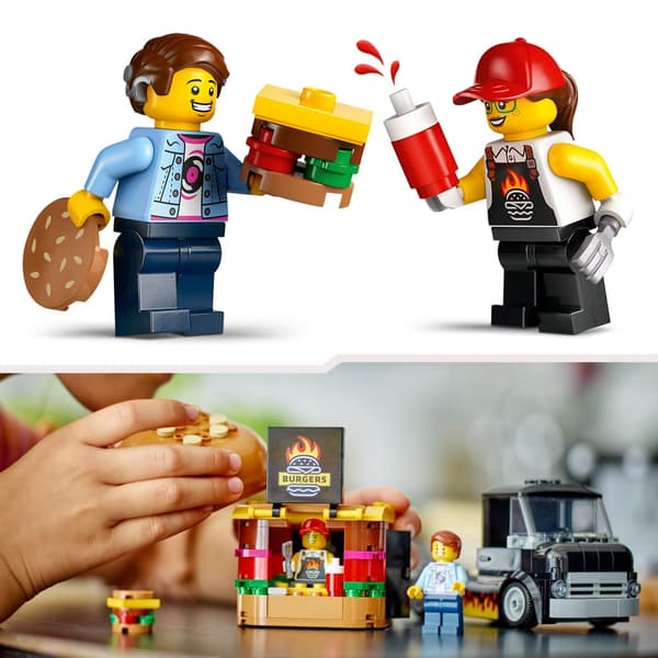 LEGO City Food Truck Burger Truck 60404 Fastfood bil