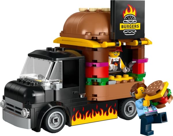 LEGO City Food Truck Burger Truck 60404 Fastfood bil
