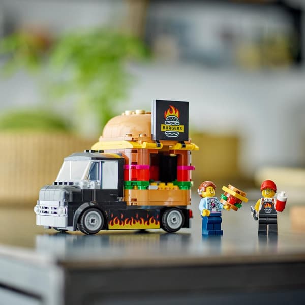 LEGO City Food Truck Burger Truck 60404 Fastfood bil
