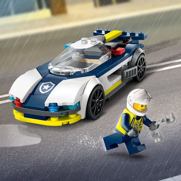 LEGO City Police 60415 Police Muscle Car Chase 2 x Bil Auto