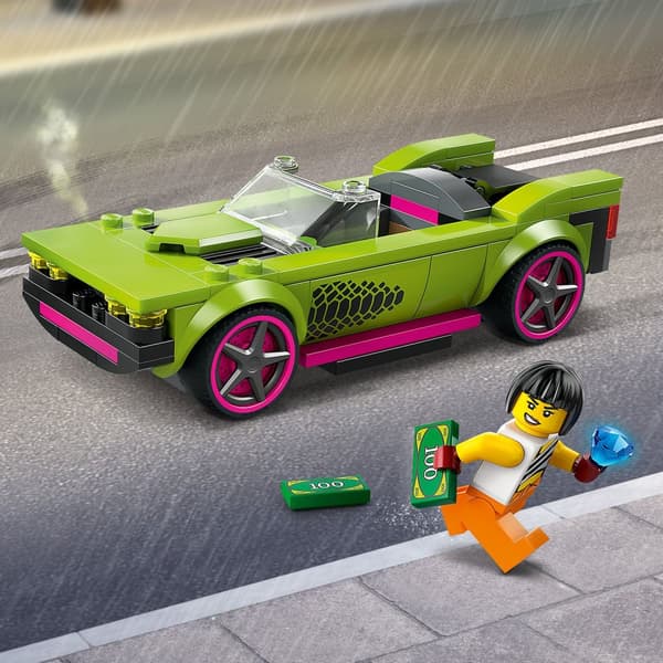 LEGO City Police 60415 Police Muscle Car Chase 2 x Bil Auto