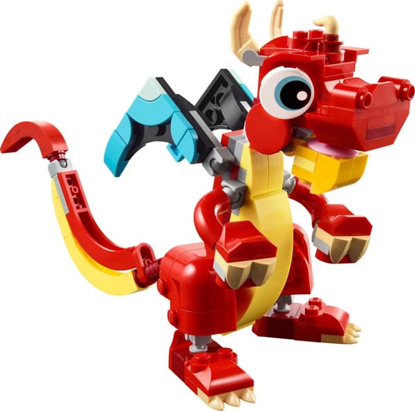 LEGO Creator 3i1 31145 Posable figurer Red Dragon Phoenix Fish 3i1