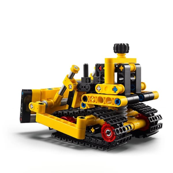 LEGO Technic Heavy Bulldozer 42163 Bulldozer modell på banor Konstruktion