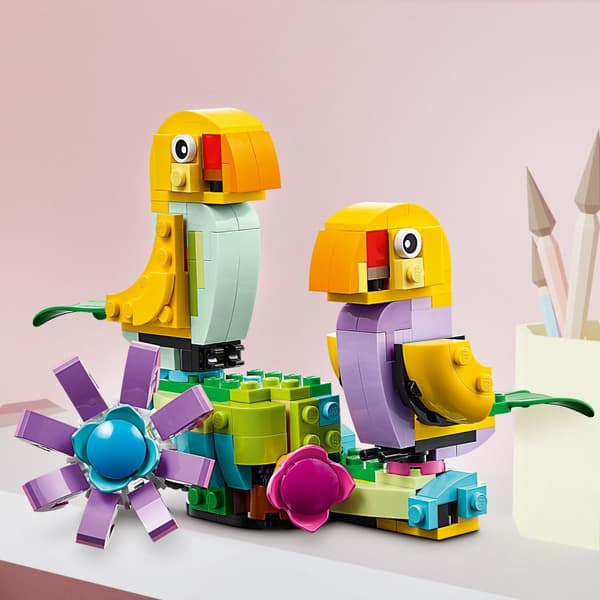 LEGO Creator 3in1 31149 kukkia kastelukannussa Keltainen Wellington Boot Liikkuvat linnut 3in1