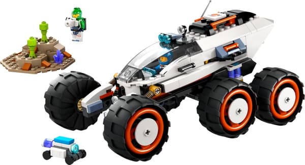 LEGO City Space 60431 Space Rover Vehicle and Space Life Research