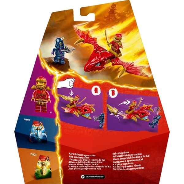 LEGO Ninjago Kai and the Dragon Attack 71801 Rise of the Dragons Golden Tail Guardian
