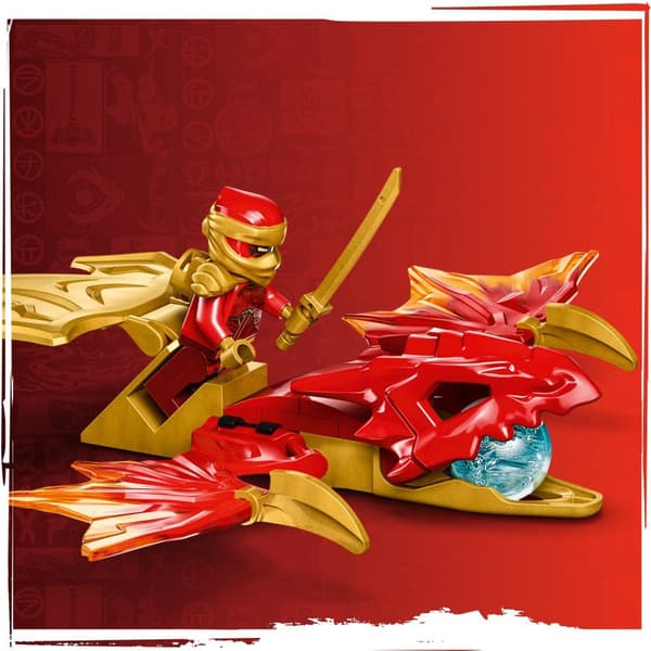 LEGO Ninjago Kai and the Dragon Attack 71801 Rise of the Dragons Golden Tail Guardian