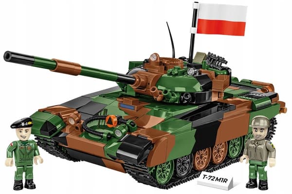 Military Blocks Cobi 2624 T-72M1R Tank T-72M1R (PL/UA) Puola Ukraina