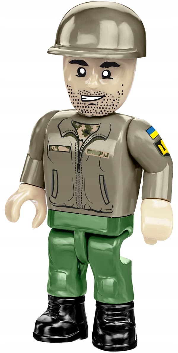 Military Blocks Cobi 2624 T-72M1R Tank T-72M1R (PL/UA) Puola Ukraina