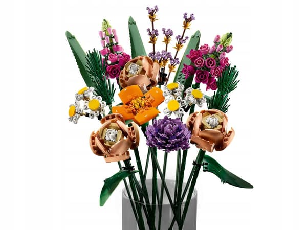 LEGO ICONS 10280 Blomsterbuket Roser Valmuer Asters Tusindfryd Blomster Blomster