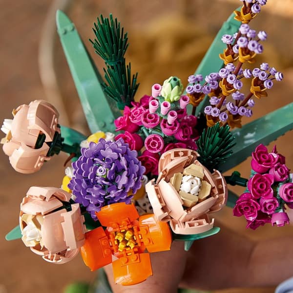 LEGO ICONS 10280 Blomsterbuket Roser Valmuer Asters Tusindfryd Blomster Blomster