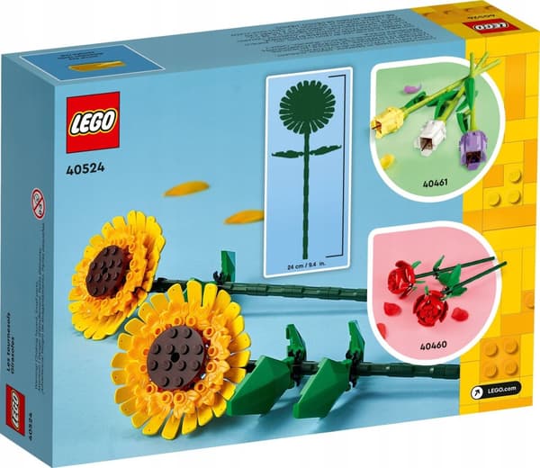 LEGO ICONS 40524 Solsikker Blomster Blomsterbuket
