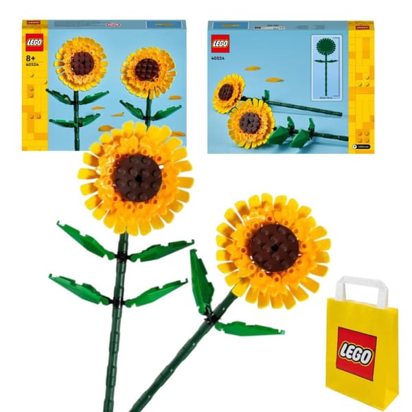 LEGO ICONS 40524 Solsikker Blomster Blomsterbuket