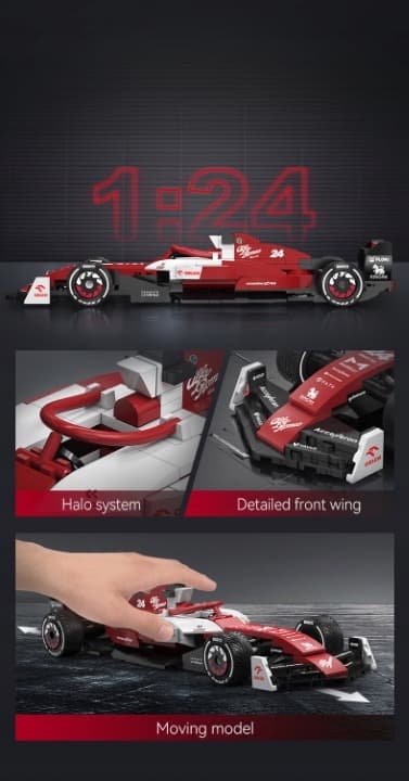 CaDA blockerar Alfa Romeo F1 Team ORLEN Auto Formel 1 racingbil