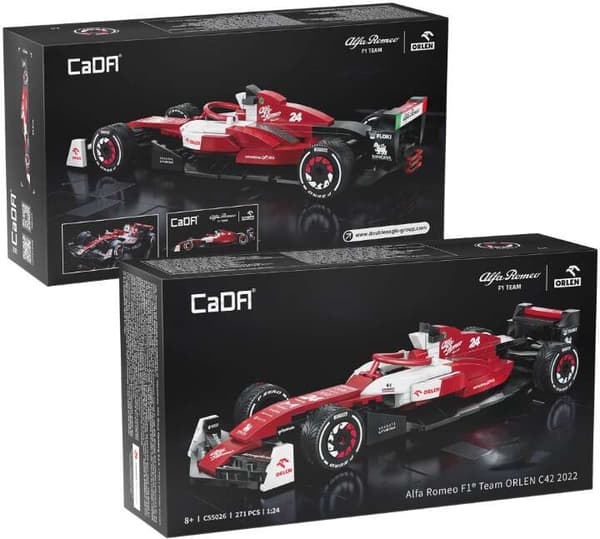 CaDA blockerar Alfa Romeo F1 Team ORLEN Auto Formel 1 racingbil