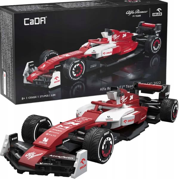 CaDA blockerar Alfa Romeo F1 Team ORLEN Auto Formel 1 racingbil
