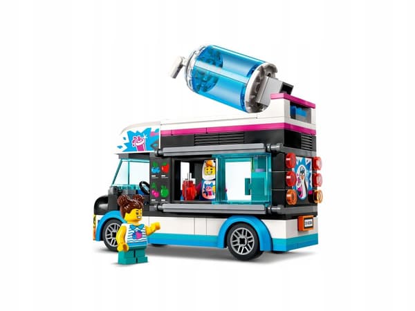 LEGO City 60384 Penguin Slush Truck Car Mobile Shop Car