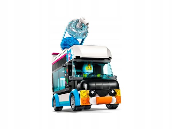 LEGO City 60384 Penguin Slush Truck Car Mobile Shop Car