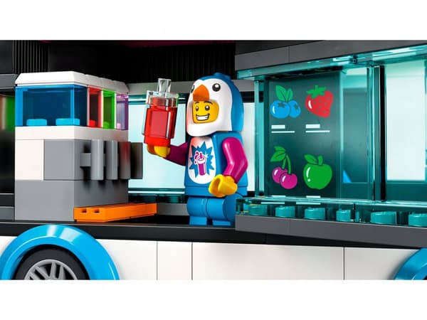 LEGO City 60384 Penguin Slush Truck Car Mobile Shop Car