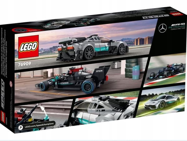 LEGO Speed 76909 2x Mercedes AMG F1 W12 E Performance AMG ONE biler