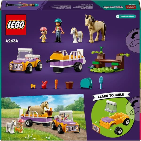 LEGO Friends 42634 Heste- og ponytrailer