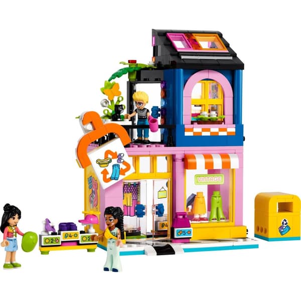 LEGO Friends 42614 käytettyjen vaatteiden kauppa, vintage-muotikauppa