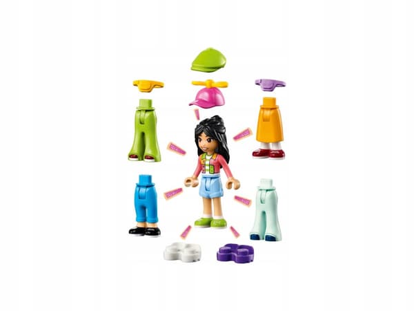 LEGO Friends 42614 käytettyjen vaatteiden kauppa, vintage-muotikauppa