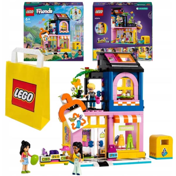 LEGO Friends 42614 Genbrugstøjsforretning, Vintagemodebutik