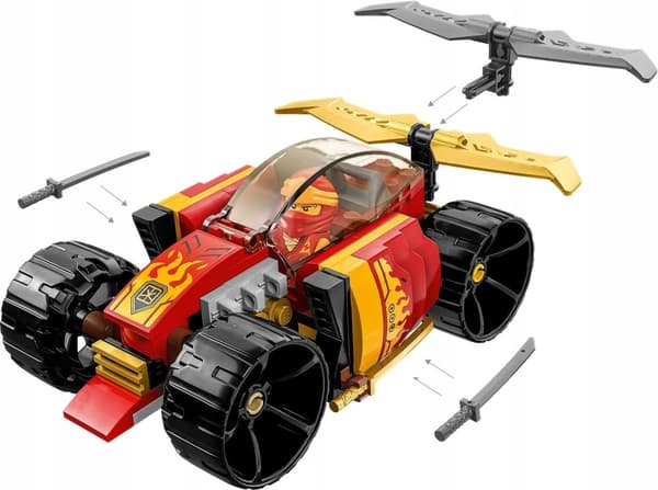 LEGO Ninjago Ninja Racer Kai EVO bilkøretøj + figur 71780