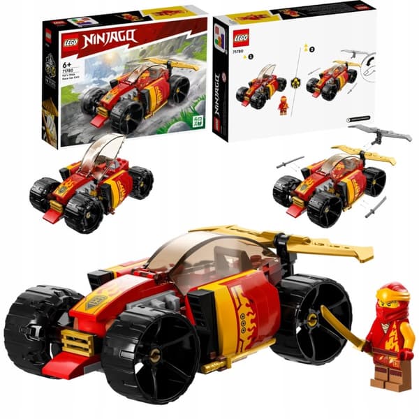LEGO Ninjago Ninja Racer Kai EVO bilkøretøj + figur 71780