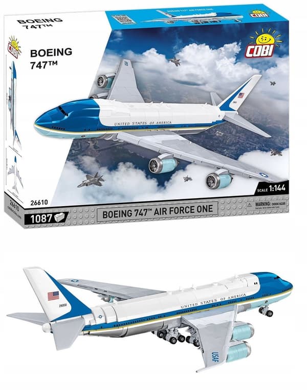 Cobi Yhdysvaltain presidentin lentokone Boeing 747 Air Force One 26610