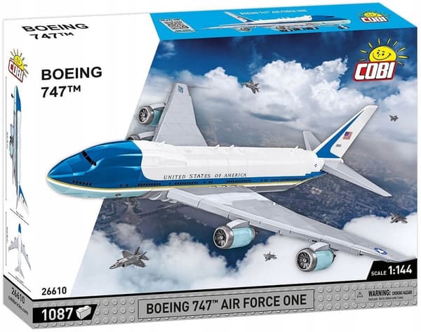 Cobi Yhdysvaltain presidentin lentokone Boeing 747 Air Force One 26610