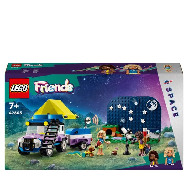 LEGO Friends 42603 Car Camper Star Observatory Car Telt Space