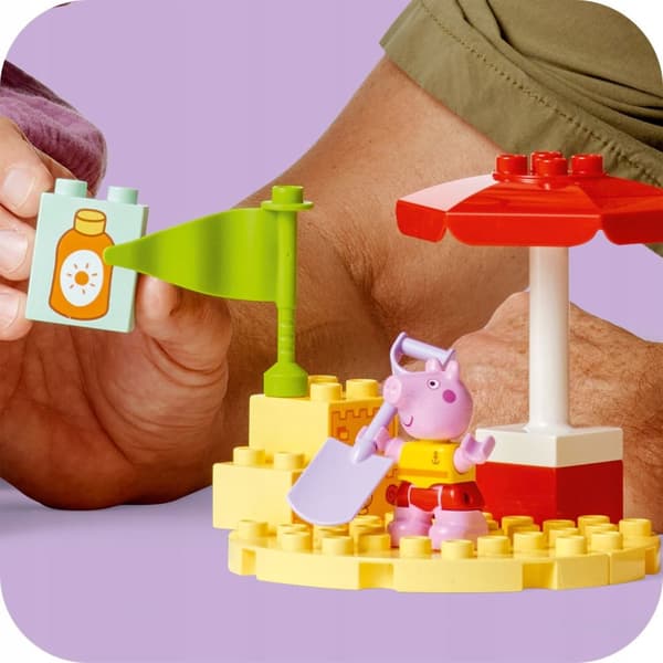 LEGO Duplo 10432 Peppa Pig and the Boat Trip Ship Store klodser i 2 3 4 år