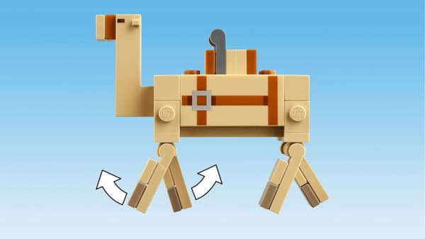LEGO Minecraft 21259 merirosvolaiva risteily kalmari kameli 2x merirosvo