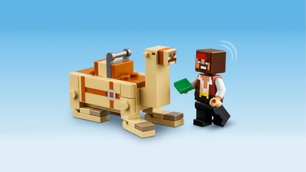 LEGO Minecraft 21259 merirosvolaiva risteily kalmari kameli 2x merirosvo